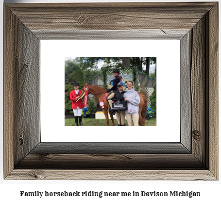 family horseback riding near me in Davison, Michigan